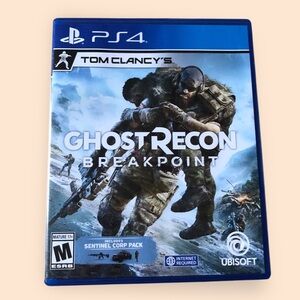 Tom Clancy's Ghost Recon Breakpoint PS4 Sony PlayStation 4 Video Game Mature 17+